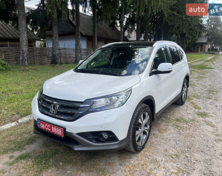 Белый Хонда СРВ, объемом двигателя 2.2 л и пробегом 250 тыс. км за 18799 $, фото 1 на Automoto.ua