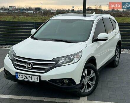 Белый Хонда СРВ, объемом двигателя 2.35 л и пробегом 179 тыс. км за 16900 $, фото 1 на Automoto.ua