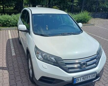 Белый Хонда СРВ, объемом двигателя 2.2 л и пробегом 209 тыс. км за 16499 $, фото 1 на Automoto.ua