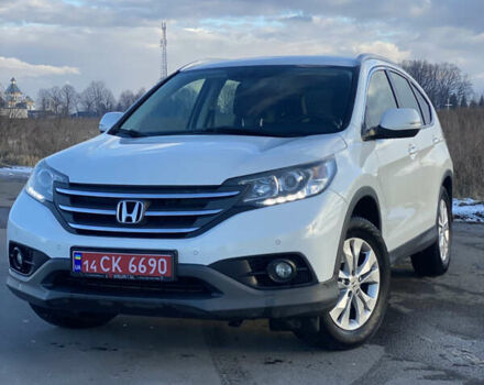 Белый Хонда СРВ, объемом двигателя 2.2 л и пробегом 271 тыс. км за 13999 $, фото 1 на Automoto.ua