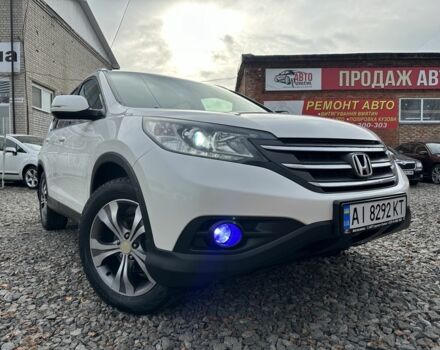 Белый Хонда СРВ, объемом двигателя 2.4 л и пробегом 288 тыс. км за 18000 $, фото 1 на Automoto.ua