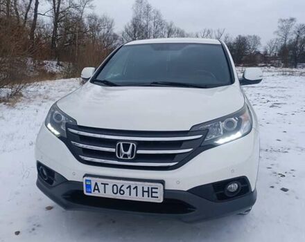 Белый Хонда СРВ, объемом двигателя 2.2 л и пробегом 270 тыс. км за 16500 $, фото 1 на Automoto.ua