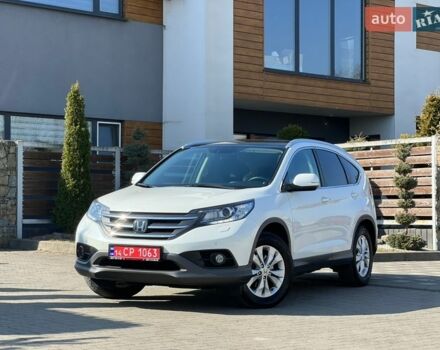 Белый Хонда СРВ, объемом двигателя 2.2 л и пробегом 165 тыс. км за 18300 $, фото 1 на Automoto.ua