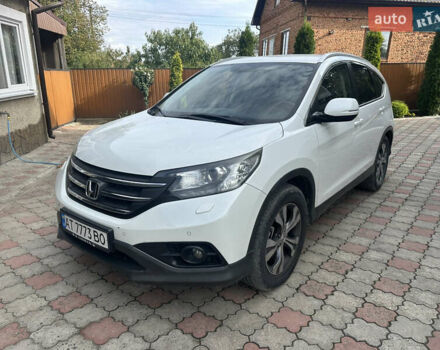 Белый Хонда СРВ, объемом двигателя 2.2 л и пробегом 237 тыс. км за 17500 $, фото 1 на Automoto.ua