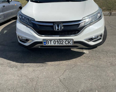 Белый Хонда СРВ, объемом двигателя 2.36 л и пробегом 175 тыс. км за 16400 $, фото 1 на Automoto.ua