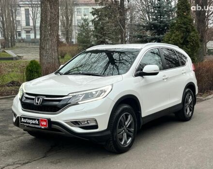 Белый Хонда СРВ, объемом двигателя 2.4 л и пробегом 155 тыс. км за 26490 $, фото 1 на Automoto.ua