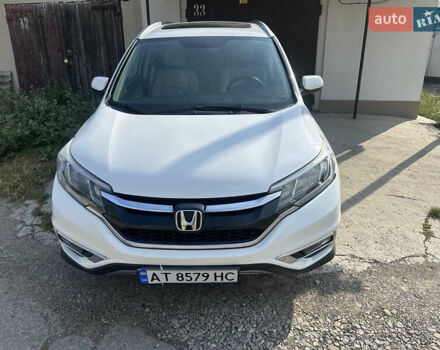 Белый Хонда СРВ, объемом двигателя 2.36 л и пробегом 127 тыс. км за 16500 $, фото 1 на Automoto.ua