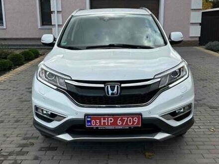 Белый Хонда СРВ, объемом двигателя 1.6 л и пробегом 136 тыс. км за 21950 $, фото 1 на Automoto.ua