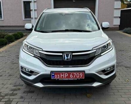 Хонда СРВ 2016 в Бершаде на Automoto.ua Белый Хонда СРВ, объемом двигателя 1.6 л и пробегом 136 тыс. км за 21950 $, фото 1 на Automoto.ua