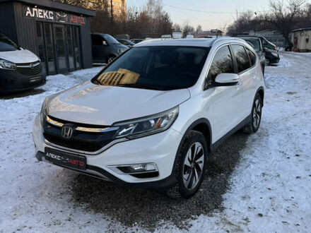 Белый Хонда СРВ, объемом двигателя 2.36 л и пробегом 115 тыс. км за 16700 $, фото 1 на Automoto.ua