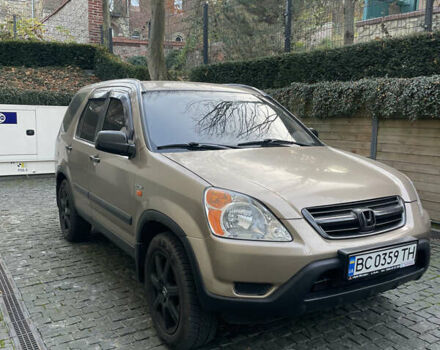 Бежевий Хонда СРВ, об'ємом двигуна 2 л та пробігом 209 тис. км за 6000 $, фото 1 на Automoto.ua