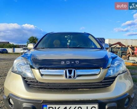 Бежевый Хонда СРВ, объемом двигателя 2.35 л и пробегом 363 тыс. км за 9900 $, фото 4 на Automoto.ua