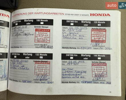 Бежевий Хонда СРВ, об'ємом двигуна 2 л та пробігом 247 тис. км за 12499 $, фото 26 на Automoto.ua