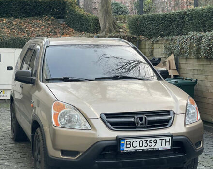 Бежевый Хонда СРВ, объемом двигателя 2 л и пробегом 209 тыс. км за 6000 $, фото 1 на Automoto.ua