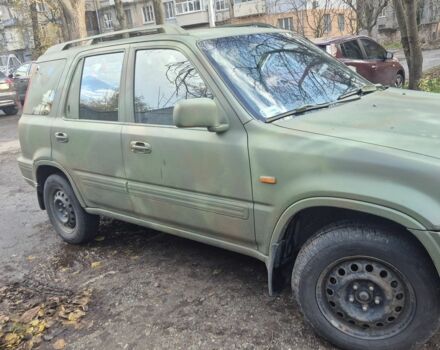 Черный Хонда СРВ, объемом двигателя 2 л и пробегом 386 тыс. км за 4200 $, фото 1 на Automoto.ua