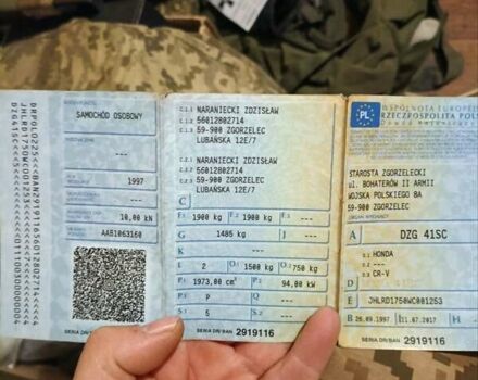 Чорний Хонда СРВ, об'ємом двигуна 2 л та пробігом 340 тис. км за 3500 $, фото 10 на Automoto.ua