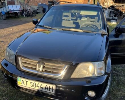 Черный Хонда СРВ, объемом двигателя 2 л и пробегом 220 тыс. км за 5100 $, фото 1 на Automoto.ua