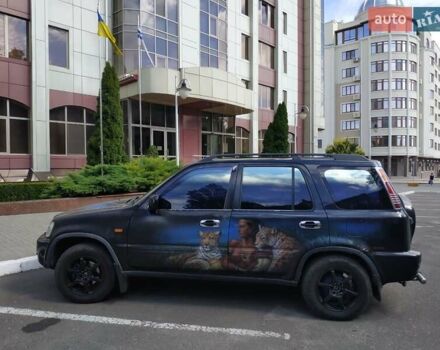 Черный Хонда СРВ, объемом двигателя 2 л и пробегом 300 тыс. км за 7000 $, фото 1 на Automoto.ua