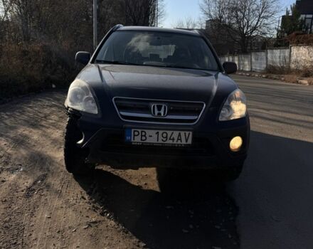 Черный Хонда СРВ, объемом двигателя 2.2 л и пробегом 251 тыс. км за 3000 $, фото 1 на Automoto.ua