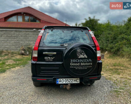 Черный Хонда СРВ, объемом двигателя 2.2 л и пробегом 429 тыс. км за 7700 $, фото 10 на Automoto.ua