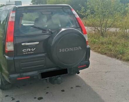 Черный Хонда СРВ, объемом двигателя 2.2 л и пробегом 302 тыс. км за 4600 $, фото 3 на Automoto.ua
