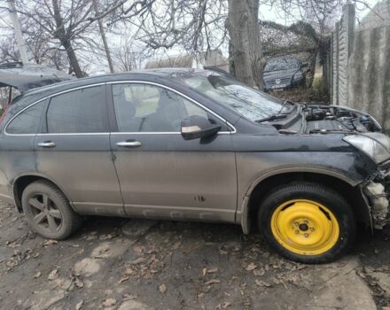 Черный Хонда СРВ, объемом двигателя 2.2 л и пробегом 230 тыс. км за 4700 $, фото 2 на Automoto.ua