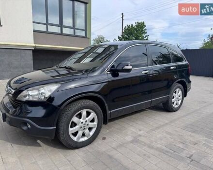 Черный Хонда СРВ, объемом двигателя 2.2 л и пробегом 330 тыс. км за 9300 $, фото 4 на Automoto.ua