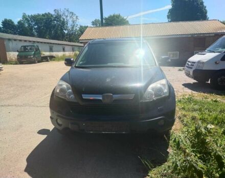 Черный Хонда СРВ, объемом двигателя 2.2 л и пробегом 280 тыс. км за 4500 $, фото 2 на Automoto.ua