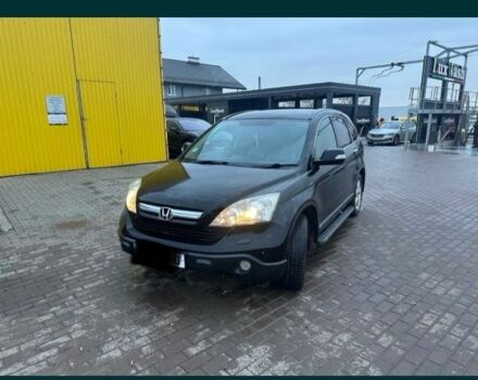 Черный Хонда СРВ, объемом двигателя 2.2 л и пробегом 210 тыс. км за 5000 $, фото 1 на Automoto.ua