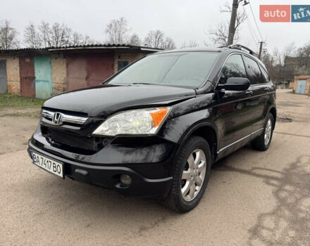 Черный Хонда СРВ, объемом двигателя 2.35 л и пробегом 240 тыс. км за 6900 $, фото 16 на Automoto.ua