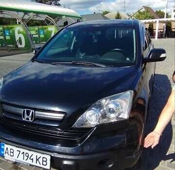 Черный Хонда СРВ, объемом двигателя 2.4 л и пробегом 240 тыс. км за 9500 $, фото 4 на Automoto.ua