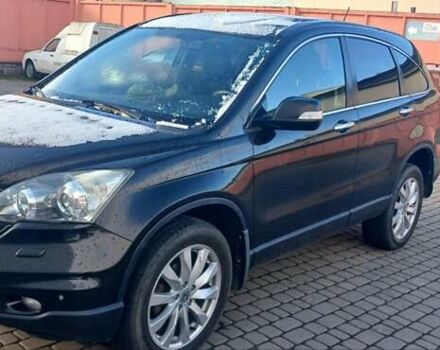 Черный Хонда СРВ, объемом двигателя 2.4 л и пробегом 295 тыс. км за 10500 $, фото 1 на Automoto.ua