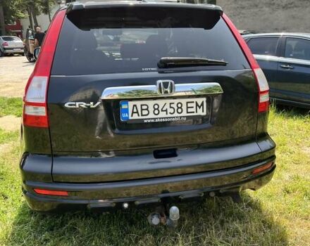 Черный Хонда СРВ, объемом двигателя 2.2 л и пробегом 249 тыс. км за 13400 $, фото 4 на Automoto.ua