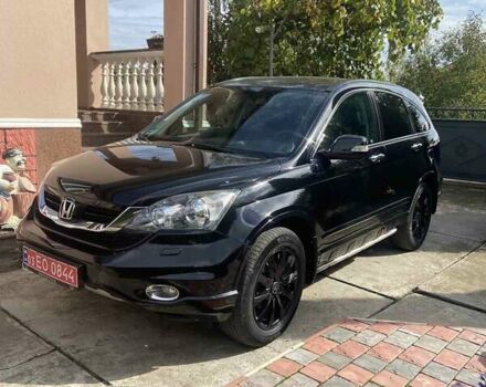 Черный Хонда СРВ, объемом двигателя 2.2 л и пробегом 265 тыс. км за 13500 $, фото 1 на Automoto.ua