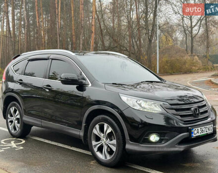 Черный Хонда СРВ, объемом двигателя 2 л и пробегом 163 тыс. км за 14500 $, фото 1 на Automoto.ua