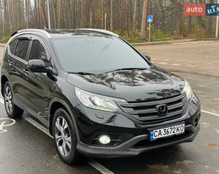 Черный Хонда СРВ, объемом двигателя 2 л и пробегом 163 тыс. км за 14500 $, фото 2 на Automoto.ua