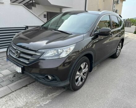 Черный Хонда СРВ, объемом двигателя 2.35 л и пробегом 155 тыс. км за 13300 $, фото 1 на Automoto.ua