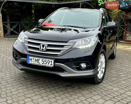 Черный Хонда СРВ, объемом двигателя 2.2 л и пробегом 207 тыс. км за 16485 $, фото 1 на Automoto.ua