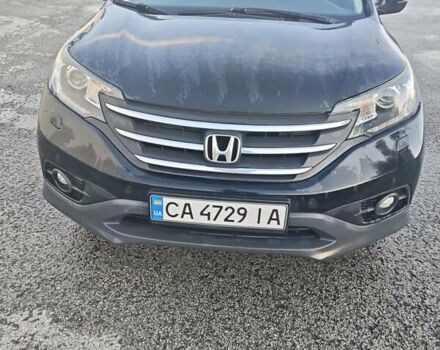 Черный Хонда СРВ, объемом двигателя 2.2 л и пробегом 220 тыс. км за 14000 $, фото 1 на Automoto.ua