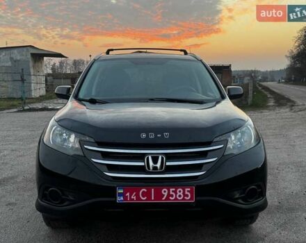 Черный Хонда СРВ, объемом двигателя 2.35 л и пробегом 219 тыс. км за 13560 $, фото 1 на Automoto.ua