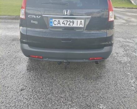 Черный Хонда СРВ, объемом двигателя 2.2 л и пробегом 220 тыс. км за 14000 $, фото 2 на Automoto.ua