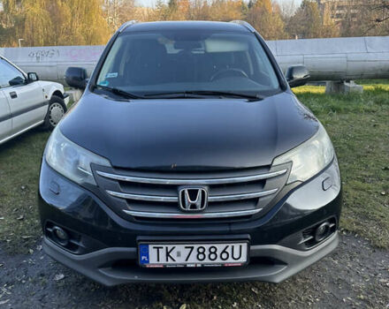 Черный Хонда СРВ, объемом двигателя 2.2 л и пробегом 235 тыс. км за 13000 $, фото 3 на Automoto.ua