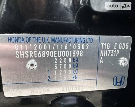 Черный Хонда СРВ, объемом двигателя 2.2 л и пробегом 154 тыс. км за 21500 $, фото 23 на Automoto.ua