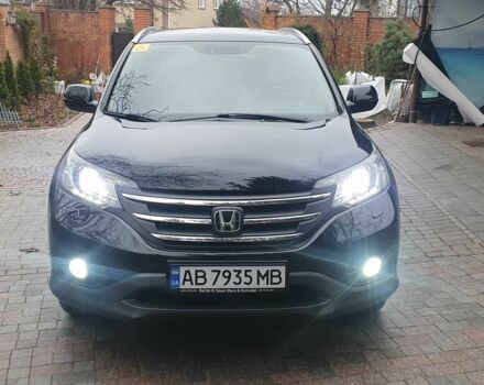 Черный Хонда СРВ, объемом двигателя 2.2 л и пробегом 162 тыс. км за 19200 $, фото 2 на Automoto.ua