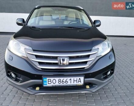 Черный Хонда СРВ, объемом двигателя 2.2 л и пробегом 255 тыс. км за 18850 $, фото 3 на Automoto.ua