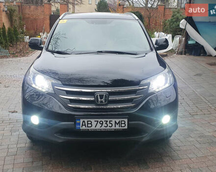 Черный Хонда СРВ, объемом двигателя 2.2 л и пробегом 162 тыс. км за 19400 $, фото 1 на Automoto.ua