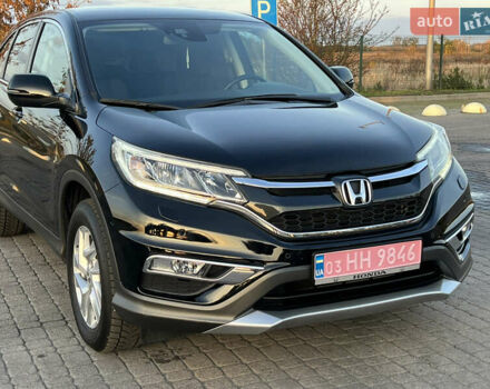 Черный Хонда СРВ, объемом двигателя 1.6 л и пробегом 204 тыс. км за 19300 $, фото 5 на Automoto.ua