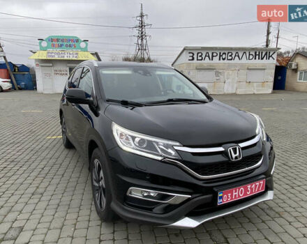 Черный Хонда СРВ, объемом двигателя 1.6 л и пробегом 220 тыс. км за 19700 $, фото 19 на Automoto.ua