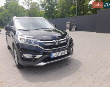 Черный Хонда СРВ, объемом двигателя 1.6 л и пробегом 277 тыс. км за 16490 $, фото 2 на Automoto.ua