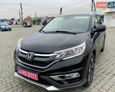 Черный Хонда СРВ, объемом двигателя 1.6 л и пробегом 220 тыс. км за 19700 $, фото 1 на Automoto.ua